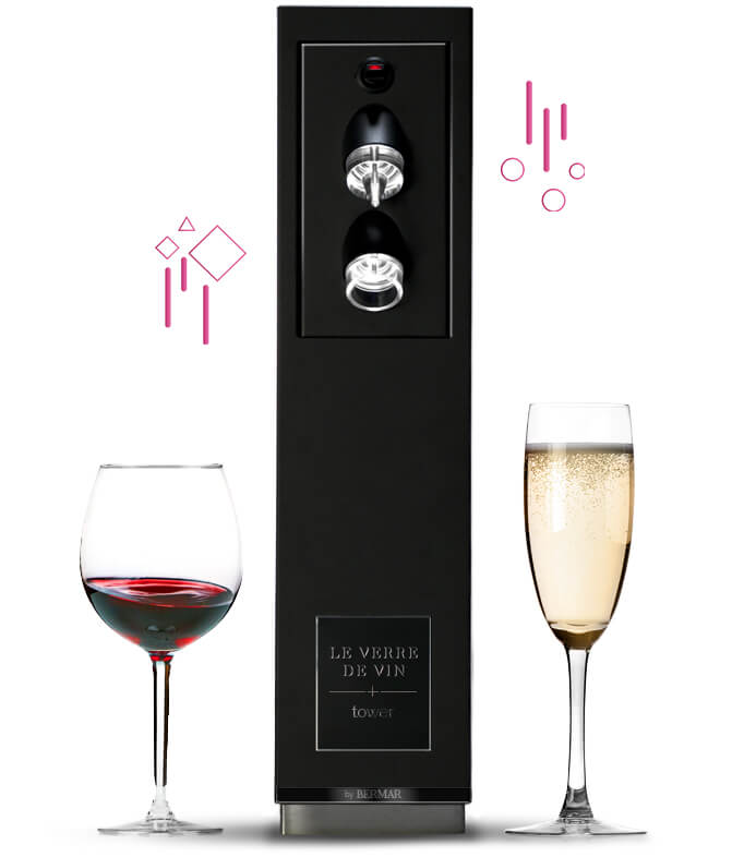 Bermar wine and champagne preservation system