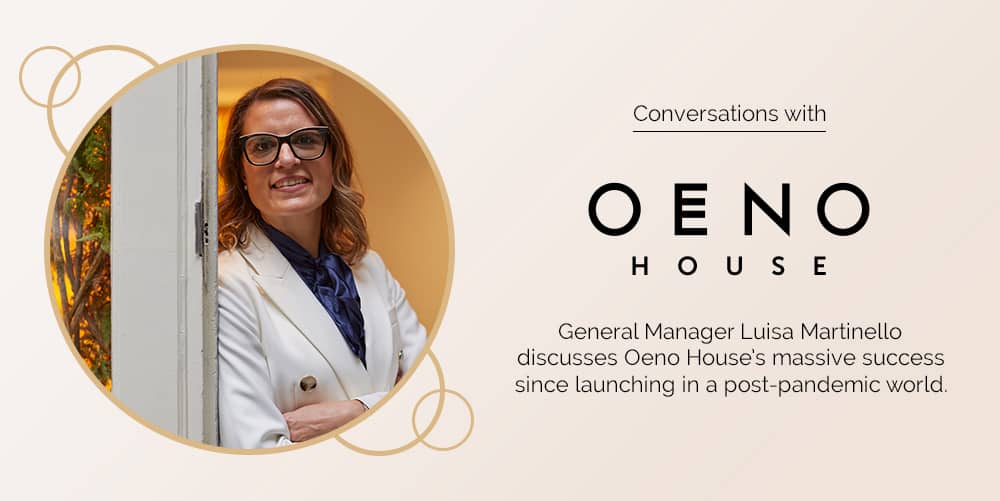 Header - Conversations with Luisa Martinello of Oeno House